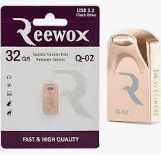 فلش مموری 32 گیگ ریوکس مدل Q02 USB3.1