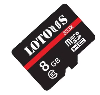 کارت حافظه 8 گیگ لوتوس Micro SD U1 333X